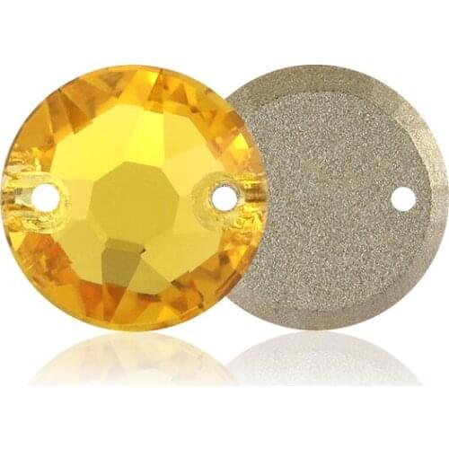 8-12mm Colorful Sewing Accessories Jewelry Decoration Crystals Rhinestone K9 Glass Strass Flatback Crafts Crystals