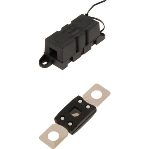 Bolt Down Auto Fuse Holder with MEGA Fuse 125A Set for RV/Marine/Boat/Camper/Van/Truck
