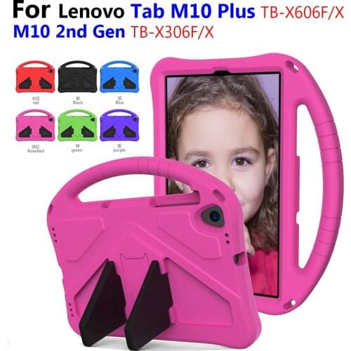 For Lenovo M10 HD 2nd Gen X306 Case Shock Proof EVA Full Body Tablet Cover For Lenovo M10 FHD Plus 2nd Gen TB-X606 Case for Kids
