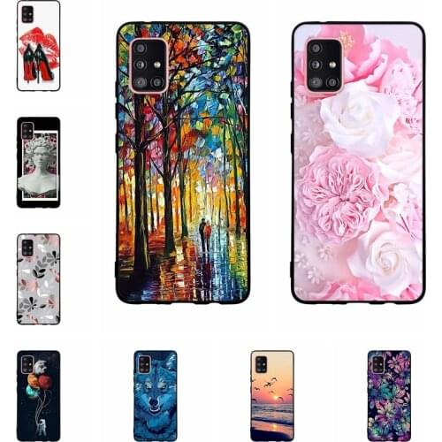 Case For Samsung Galaxy A51 5G Case Silicone Funda Coque Capa Soft TPU Phone Case For Samsung A51 A 51 GalaxyA51 5G Back Cover