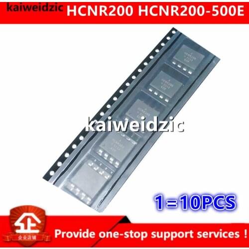 Kaiweikdic New imported original HCNR200 HCNR-200-500E SOP8/DIP8 High linear analog optocoupler patch optocoupler