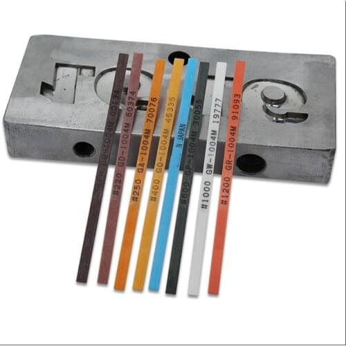 220# 300# 400# 600# 1004 100*4*1mm 100x4x1 Lapping Tool Ceramic Whetstone Ceramic Fiber Whetstone Whet Elastic Super Stone