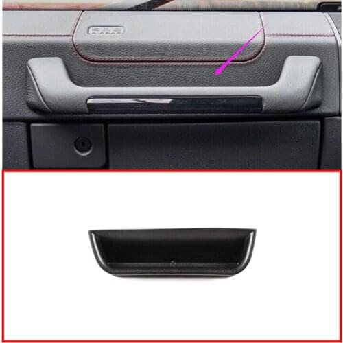 Co-Pilot Armrest Storage Box For Mercedes Benz G Class 2004-2018 Center Control Dashboard Co-Driver Storage Box Car Accessories