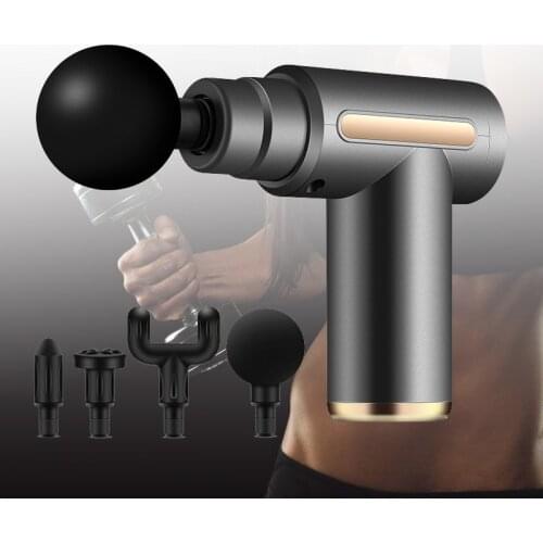 Mini Fascial Massage Gun Deep Muscle Massager Muscle Pain Body Neck Massage Exercising Relaxation Slimming Shaping Pain Relief