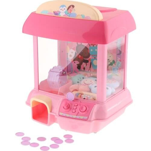 Mini Remote Control Claw Machine Doll & Toy Grabber Playset for Boys and Girls