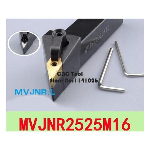 MVJNR2525M16/ MVJNL2525M16,Metal Lathe Cutting Tools,CNC Turning Tool,Lathe Machine Tools, External Turning Tool Type MVJNR/L25