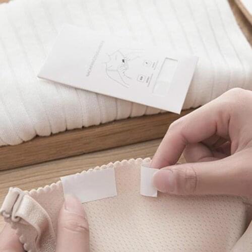 Wonderlife Invisible anti-glare Sticker Transparent double-sided Adhesive For Dress Neckline Shirt Lingerie Band