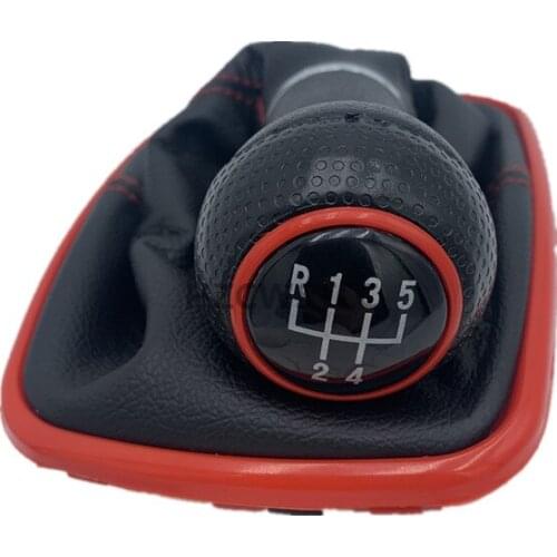 New 5 Speed Car Gear Shift Knob Lever Shifter Gaitor Boot For VW 1999-2004 Golf 4 IV MK4 GTI R32 Bora Jetta MT