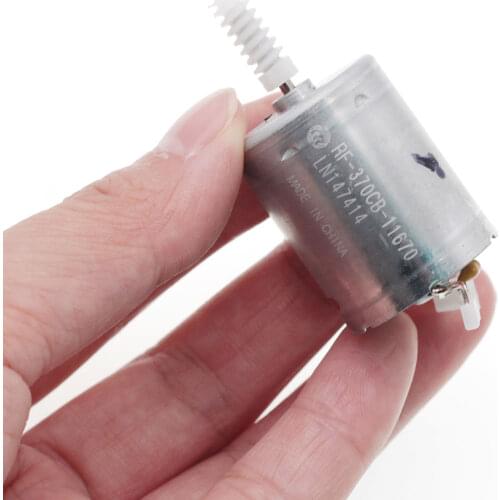 New For MABUCHI RF-370CB-11670 DC 12V-24V 6250RPM Precious Metal Brush Mute Micro Motor Low Speed Current Electric Motor car A/C