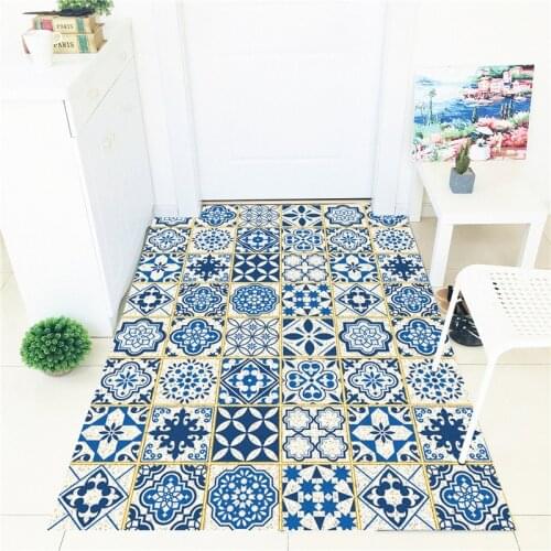Free Cutting Silk Porch Entrance Doormat Hallway Kitchen Bath Non-Slip Carpets Floor Mat Mud-removing Sand-stripping Area Rugs