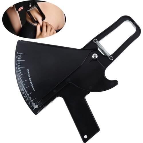 80mm Body Fat Caliper Adipometer Skinfold Measurement Slimming Lose Weight Body Fat Measure Tester Fitness Beauty Health Care