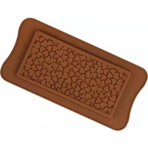 Silicone Heart Baking Ice Chocolate Mold Kitchen Bar Soap Mould Craft DIY Tool