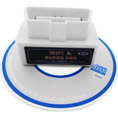Super Mini WIFI ELM327 ElM 327 Wi-Fi V1.5 OBD2 II Car Diagnostic Tool OBD 2 Scanner Interface Supports Android/iOS/Windows