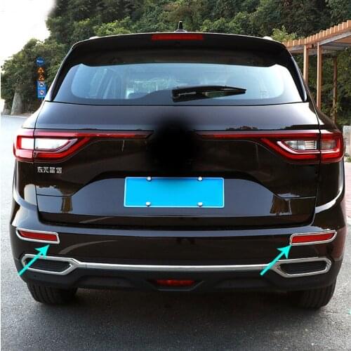 2pcs for Renault koleos 2017-2019 Rear fog lamp Decorative frame