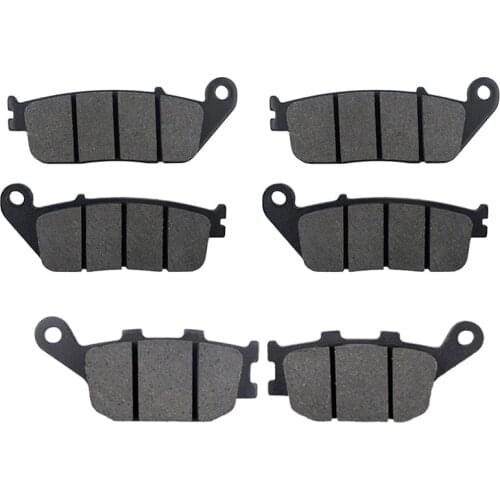 Motorcycle Rear Brake Pads for TRIUMPH Daytona 675 675R 2013-2017 Street Triple 675 2013 2014 2015 2016 2017