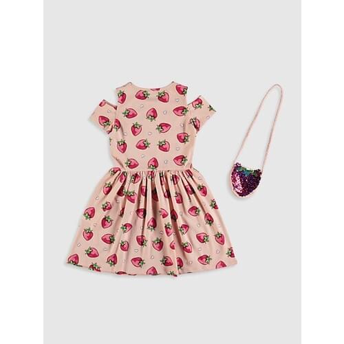 LC Waikiki Bike Collar Female Child Dress. Childrens dress. Girl childrens clothing