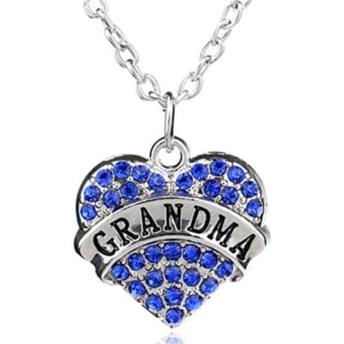 2019Necklace Femme Crystal Heart Pendant Long Naam Ofertas Relampago Wholesale Personalise Women Accesories Jewlery Dropshipping