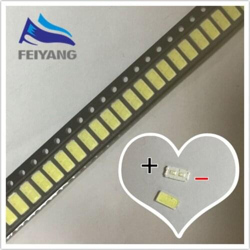 50PCS For LG LED TV Application LED Backlight High Power LED LED LCD TV Backlight 1W 6V 6030 Cool white TV Application LATHT420M