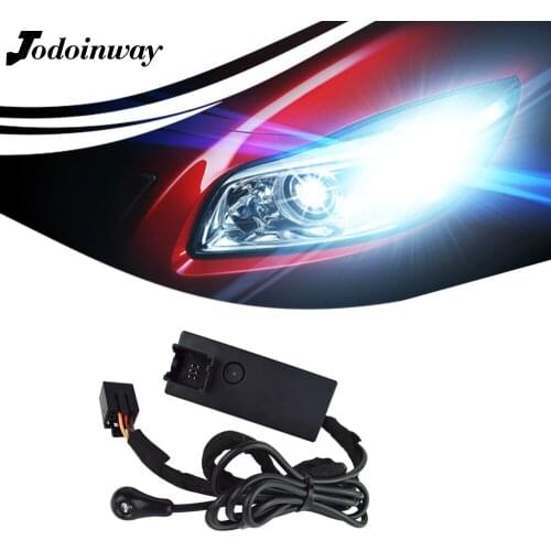 Car intelligent headlight switch for passat b8 magotan 2017 2019 automatic light sensor for audi a3 8v 2015 width light control