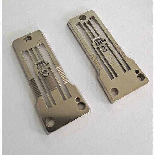 Q X YUN Sewing Machine Parts Needle Plate For YAMATO 4 needles and 6 wires Single cut Double cut Good quality
