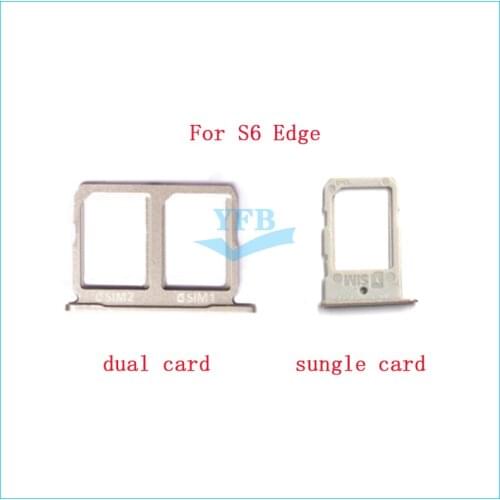 For Samsung Galaxy S6 Edge G925 G925F SIM Card Slot Tray Holder Spare Parts