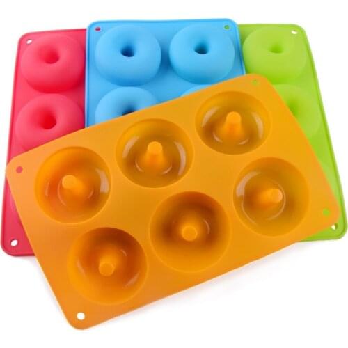 Donut Silicone Mould Silicone Cake Mold Dessert Baking Household DIY Tool