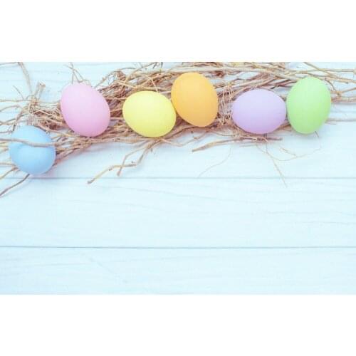 LIFE MAGIC BOX Color Eggs Wood Board 150x200cm Photo Background Sheet easter backdrops wood backdrops for photography J02882