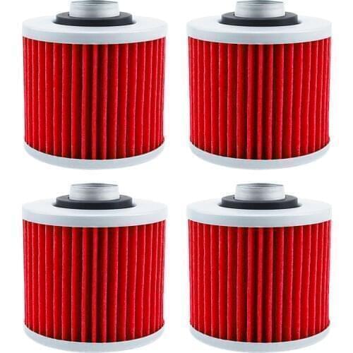 1/2/4 Pcs Motorcycle Oil Filter for Yamaha Dragstar XVS125 XVS250 XVS400 V-Star XVS 125 250 400 XVS650 XVS 650 XVS1100 XVS 1100