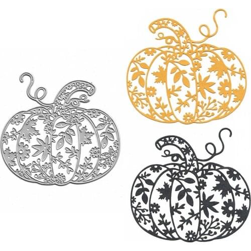 Halloween Metal Cutting Dies Pumpkin Dies Cut Paper Craft Scrapbooking Embossing DIY Mold Album Decor Stencil For Card Making