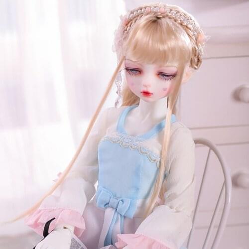 New Arrival Shuga Fairy Ami 1/4 Doll BJD cosmetics dolls fullset complete professional makeup Toy Gifts movable joint doll