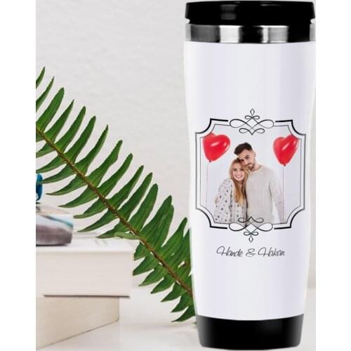 Personalized Is Photo Steel Thermos Bardak-7