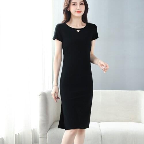 Spring summer Woman Cotton Soft Short Sleeve Dress Casual Satin Sexy Camisole Elastic Female Home Beach Dresses