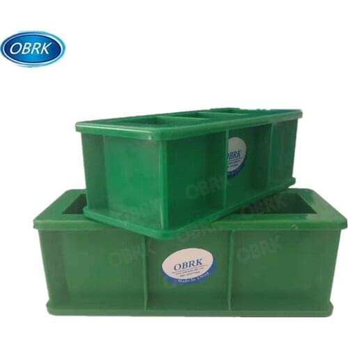 Factory Directly Supply Plastic Concrete 50mm Cube Three Gang Test Molds
