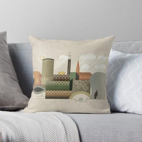 Autumn In Brum Throw Pillow Cushion Cover Polyester Throw Pillows Case On Sofa Home Living Room Car Seat Decor