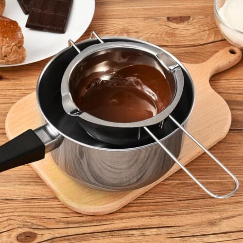 Universal Melting Pot Chocolate Butter Milk Melting Pot Portable Stainless Steel Gadget Kitchen Cooking Accessories