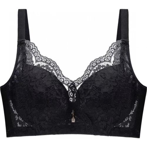 Womens Summer Ultra-thin Comfortable Bra Sexy Fashion And Breathable Womens Plus Size Underwear 2021 New Gather Ladies Bra