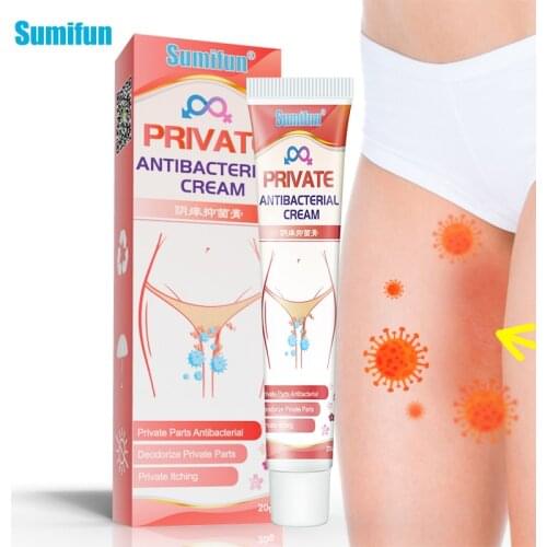 1box Remove Odor Antibacterial Cream Private Part Eczema Ointment Dermatitis Herbal Anti-itch Deodorant Pruritus Oil Skin Care