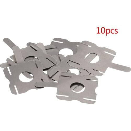 10PCS 18650 Lithium Batteries Nickel Spot Welding U-shaped Piece Connector T6 Battery