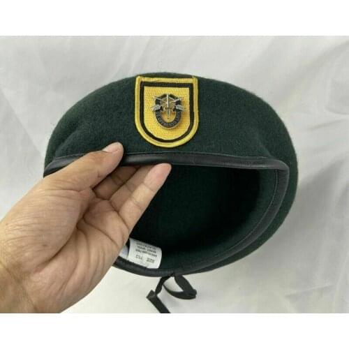US Army 1th Special Forces Group Green Beret Special Forces Badge Military Hat Military Store