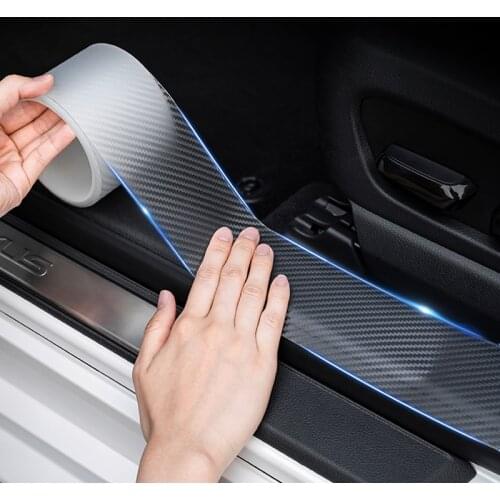 Car Stickers Styling Mouldings Automobiles Bumper Protector Films Anti Collision Car Door Protective Sticker Nano Tape Accessory