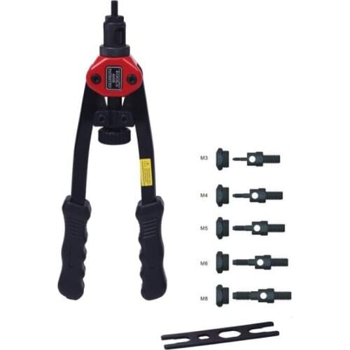 Free Shipping Fast Delivery BT605 Rivet Nut Gun Manual Riveter Gun M3 M4 M5 M6 M8