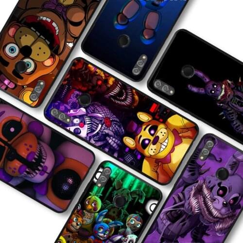 Fnaf Animatronics Phone Case For DIY Huawei Mate 30 Pro P20 P30 P40 pro lite Y7 Y6 2019 for Honor 8X 8A 10 20lite 10i