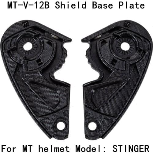 Helmet glass holder For MT STINGER THUNDER 3 SV Replacement parts helmet windshield base plate MT-V-12 glass holder