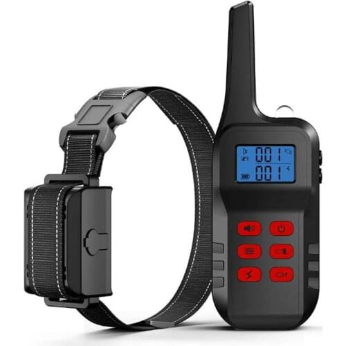 1000m Pet Dog Anti-Bark Training Collar Vibration Control Waterproof Dog Training Equipment USB charging Stop Barking