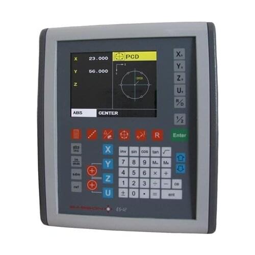 Easson ES-12 2 axis digital readout DRO +GS10 linear Glass Scales Mill/Lathe machine