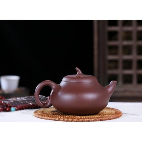 Yixing China authentic Purple Clay Tea pot Chinese Msater Pure Handmade Kong Fu Zisha teapot 300cc Free Shipping