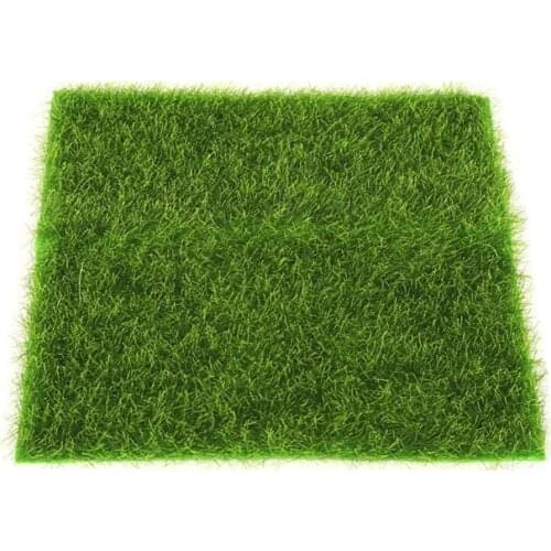 Artificial Lawn DIY Background Wall Simulation Grass Turf Tile Lawn Rug for Garden Bonsai Home Aquarium Lawn Carpet Carpet Turf