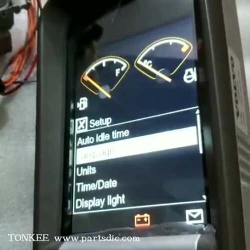 7835-31-1009 Monitor PC200-8 Excavator Instrument Panel Warning Unit