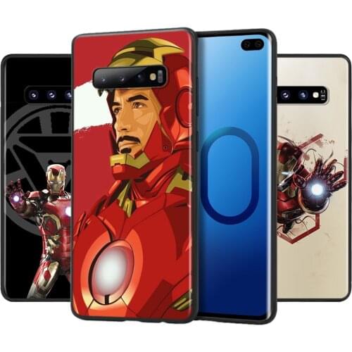 Marvel Iron Man For Samsung Galaxy S21 S20 FE Ultra Lite S10 5G S10E S9 S8 Plus Soft Silicone Phone Case