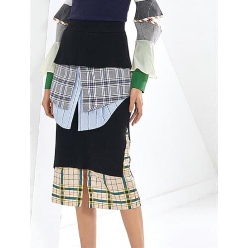 Женские осенние юбки NINA ELIZA China At AliExpress